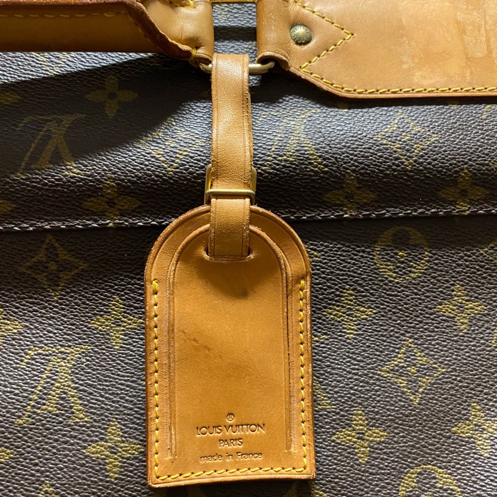 Authentic Louis Vuitton Large Luggage Name ID Tag